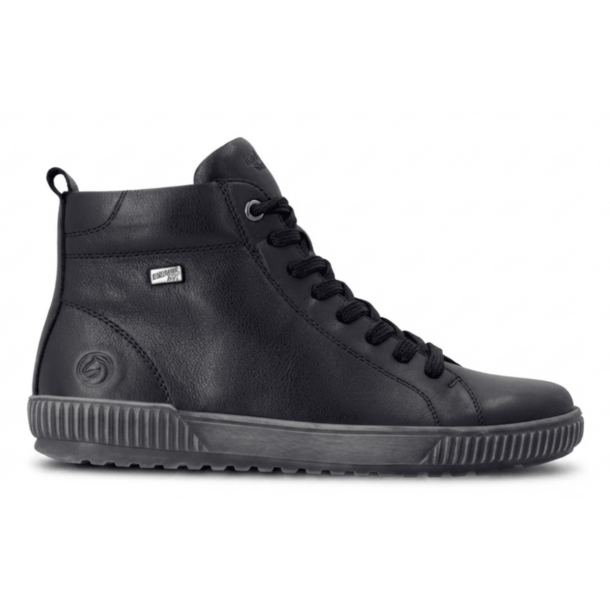 Rieker Women's D0782-00 Black/Black Leather Waterproof - 9032813 - Tip Top Shoes of New York