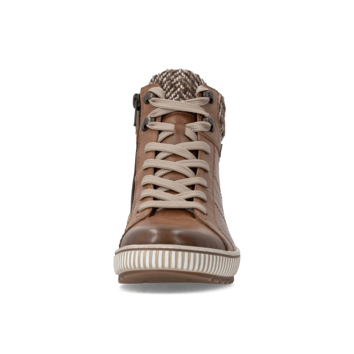 Rieker Women's D0784-22 Tan/Brown Leather Waterproof - 9034522 - Tip Top Shoes of New York