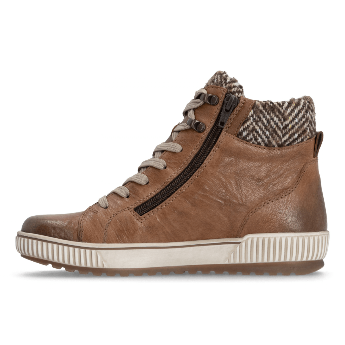 Rieker Women's D0784-22 Tan/Brown Leather Waterproof - 9034522 - Tip Top Shoes of New York