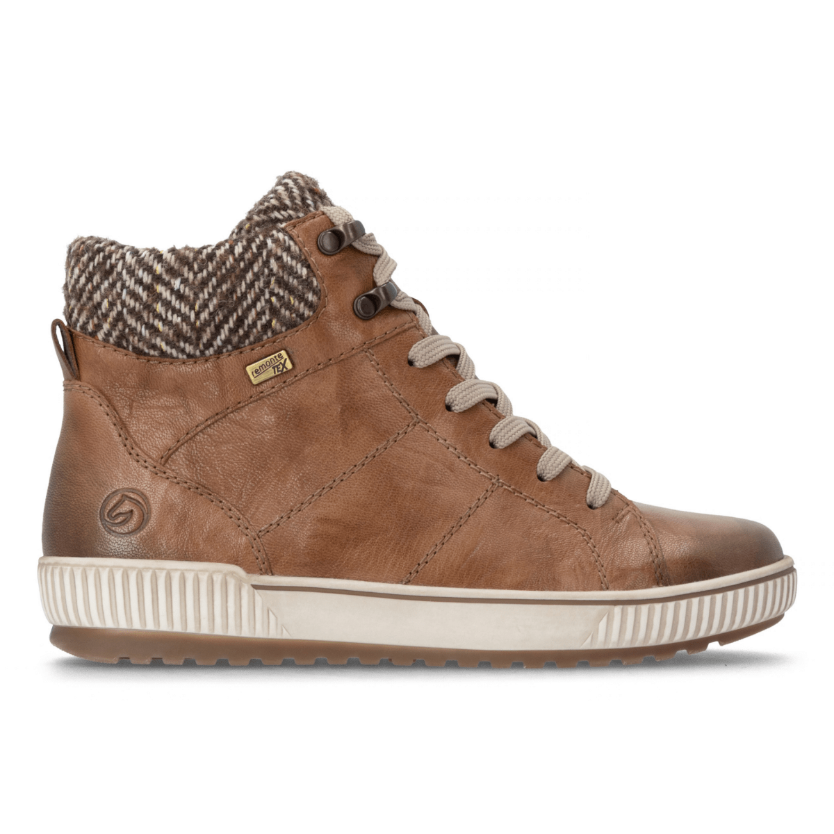 Rieker Women's D0784-22 Tan/Brown Leather Waterproof - 9034522 - Tip Top Shoes of New York
