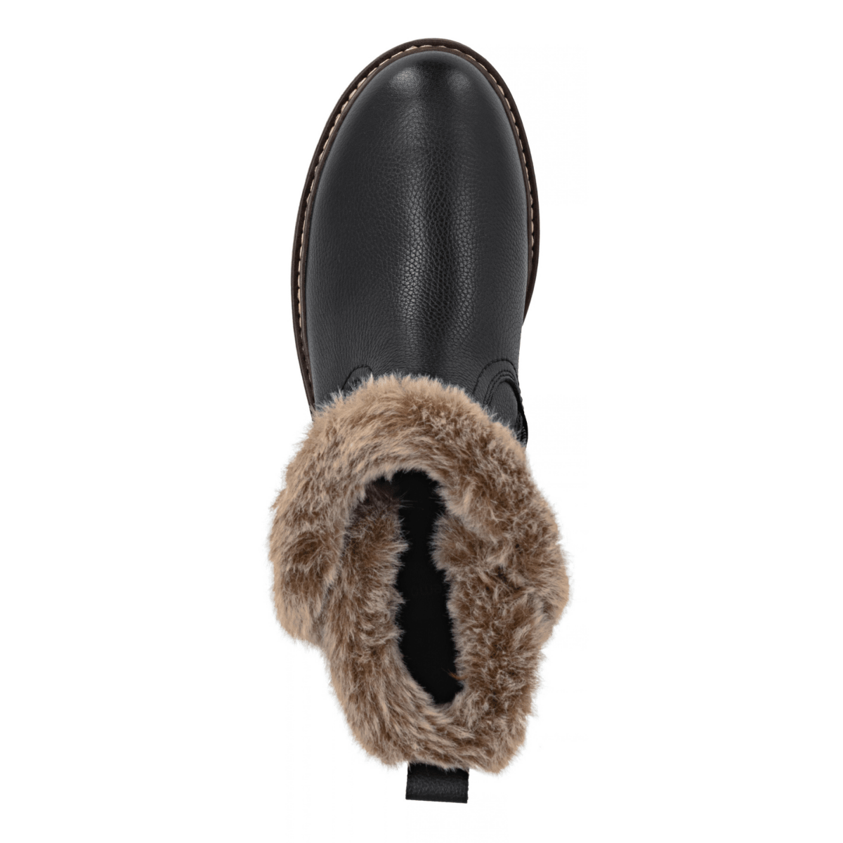 Rieker Women's D0B83-03 Black/Brown Leather Waterproof - 9034541 - Tip Top Shoes of New York