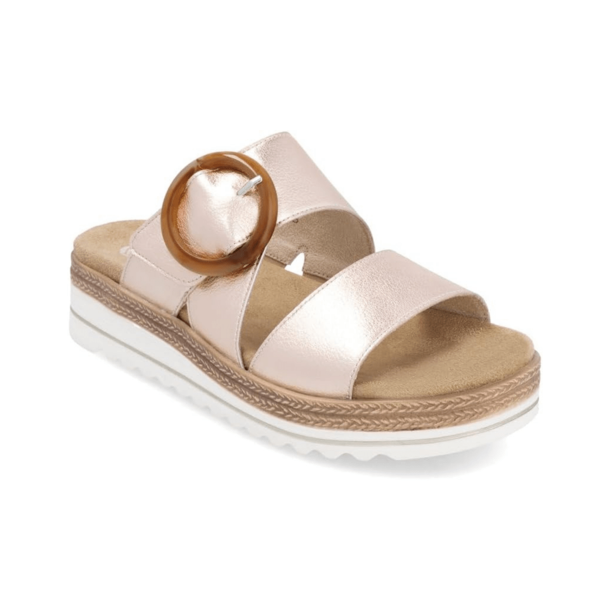 Rieker Women's D0Q51 - 90 Jocelyn Copper Leather - 9020504 - Tip Top Shoes of New York