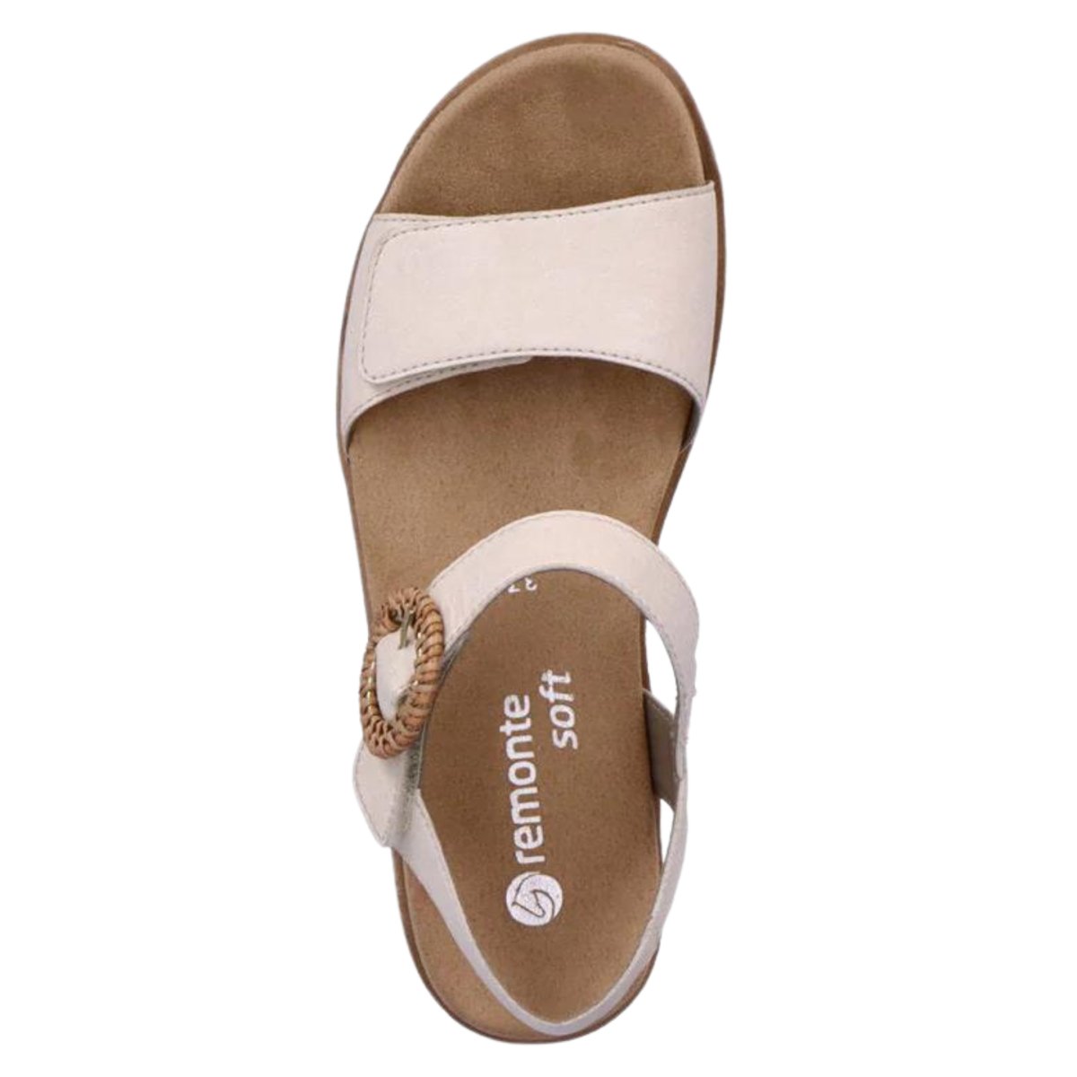 Rieker Women's D0Q52-60 Jocelyn Off-White Leather - 9013872 - Tip Top Shoes of New York