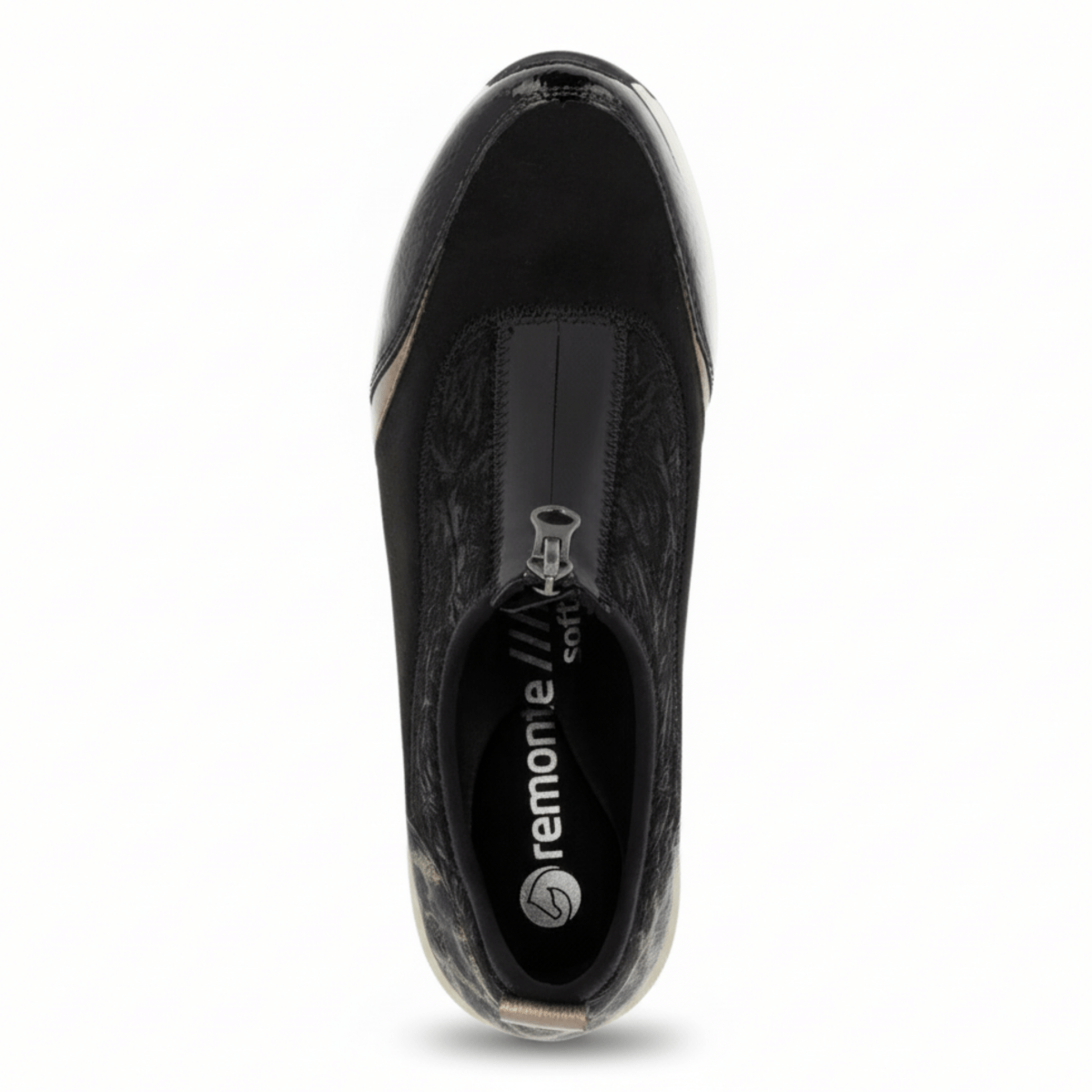 Rieker Women's D0T08 - 02 Black/Bronze - 9016324 - Tip Top Shoes of New York