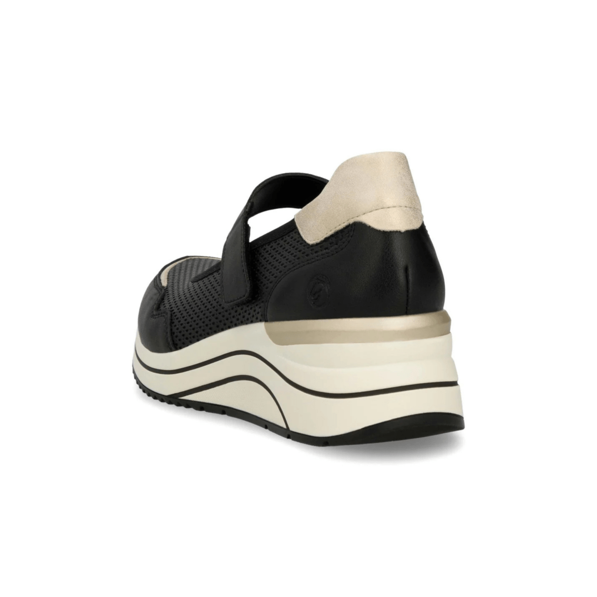 Rieker Women's D0T13 - 03 Eleni Black/Shell/White - 9019337 - Tip Top Shoes of New York