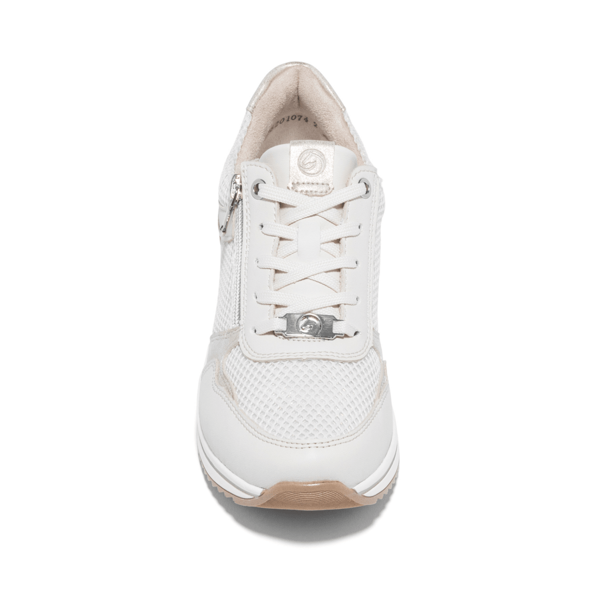 Rieker Women's D0T19 - 60 White Leather - 9028340 - Tip Top Shoes of New York