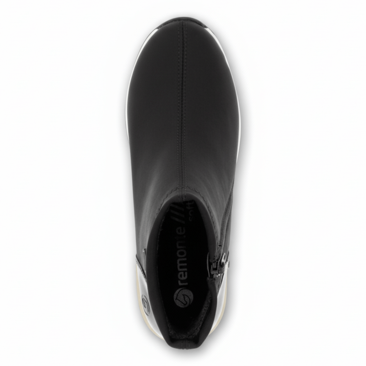 Rieker Women's D0T73 - 03 Black Stretch Waterproof - 9016334 - Tip Top Shoes of New York