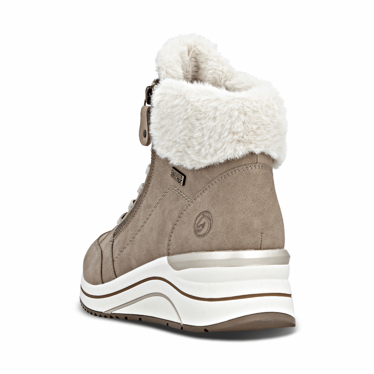 Rieker Women's D0T77 - 20 Camel Leather Waterproof - 9025921 - Tip Top Shoes of New York