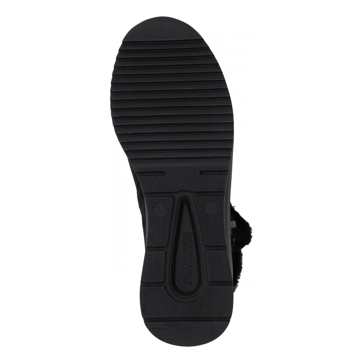 Rieker Women's D0T82-02 Black Suede Waterproof - 9034551 - Tip Top Shoes of New York