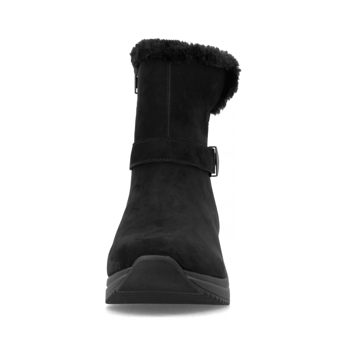 Rieker Women's D0T82-02 Black Suede Waterproof - 9034551 - Tip Top Shoes of New York