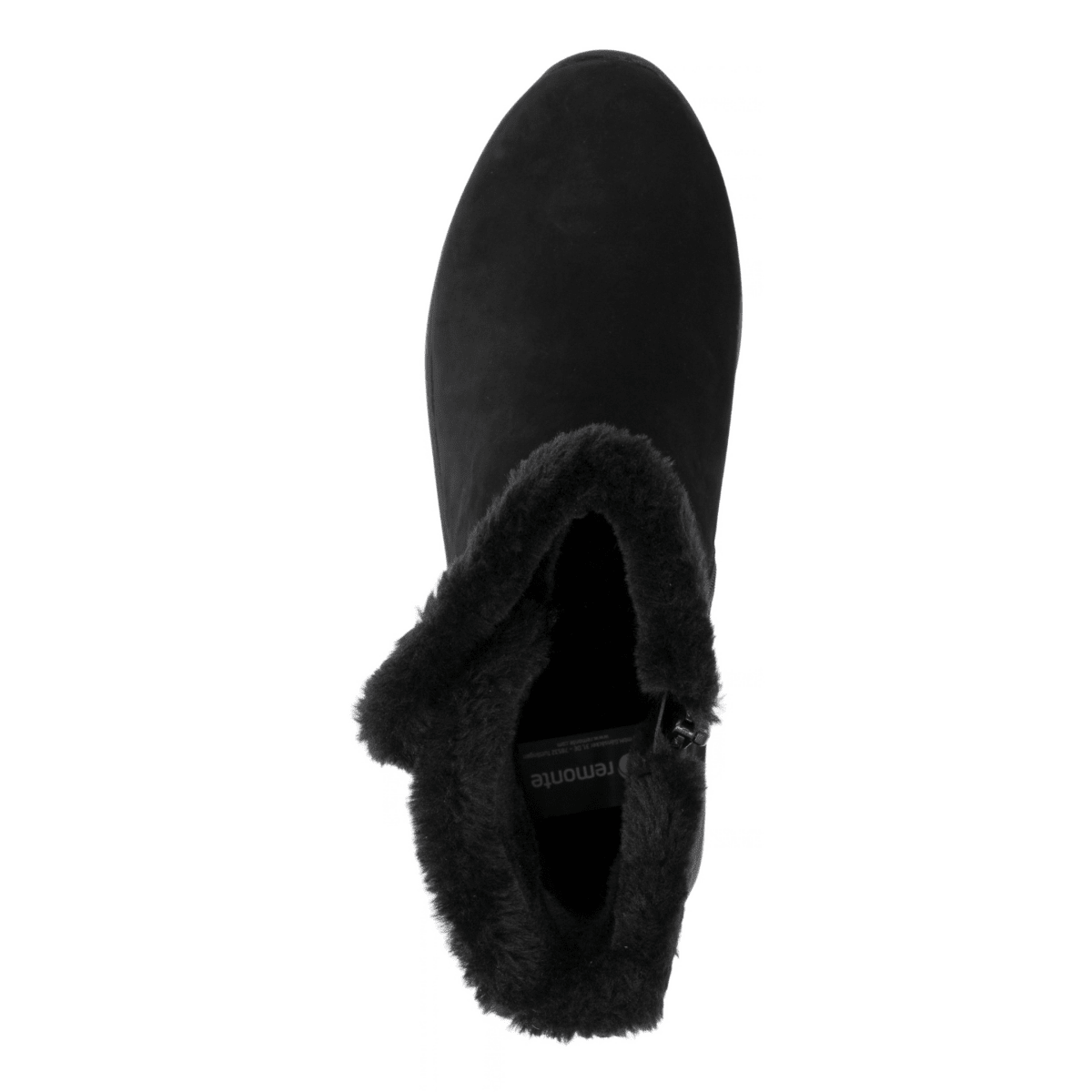 Rieker Women's D0T82-02 Black Suede Waterproof - 9034551 - Tip Top Shoes of New York