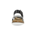 Rieker Women's D1J53 - 02 Jocelyn Black/Cream Leather - 9019382 - Tip Top Shoes of New York
