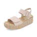 Rieker Women's D1N54 - 60 Jocelyn Beige Suede - 9020531 - Tip Top Shoes of New York