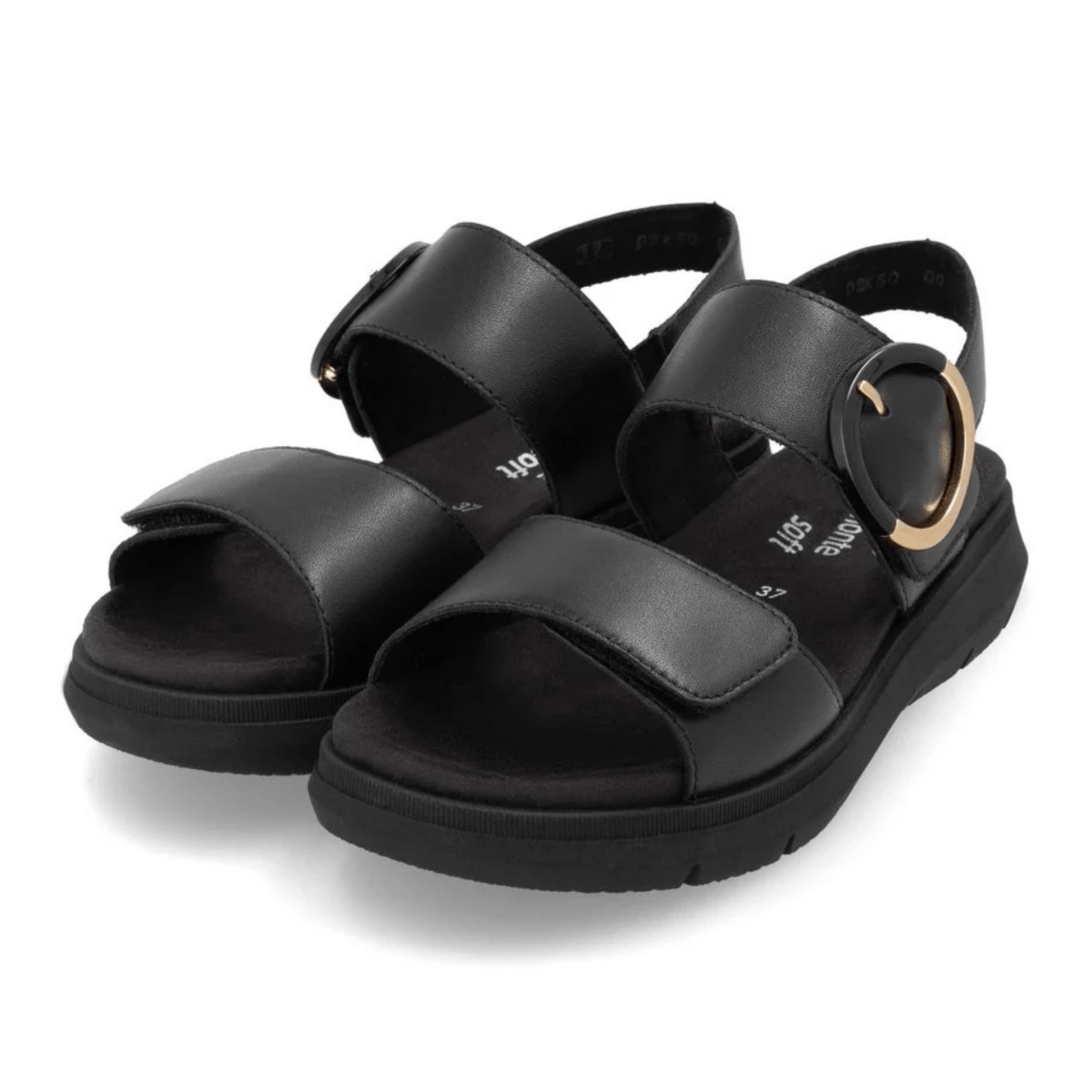 Rieker Women's D2K50 - 00 Jocelyn Black Leather - 9020558 - Tip Top Shoes of New York