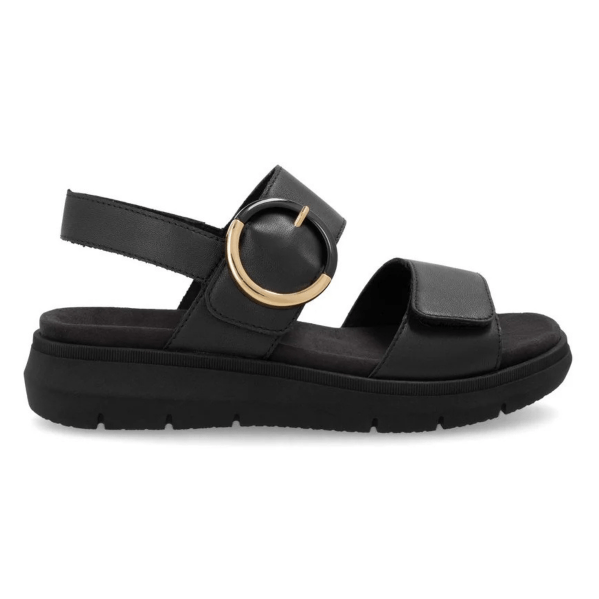 Rieker Women's D2K50 - 00 Jocelyn Black Leather - 9020558 - Tip Top Shoes of New York