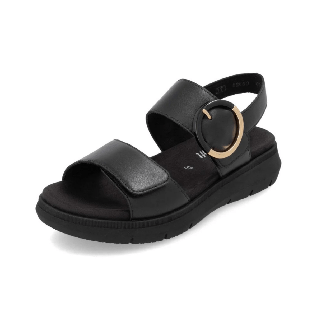 Rieker Women's D2K50 - 00 Jocelyn Black Leather - 9020558 - Tip Top Shoes of New York