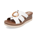Rieker Women's D2L52 - 80 Jerilyn White Leather - 9020576 - Tip Top Shoes of New York
