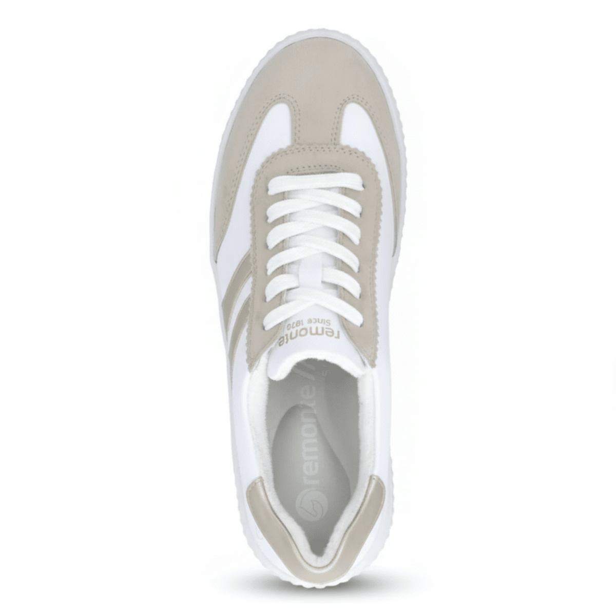 Rieker Women's D3E00 - 80 Gold/White Nubuck - 9028419 - Tip Top Shoes of New York