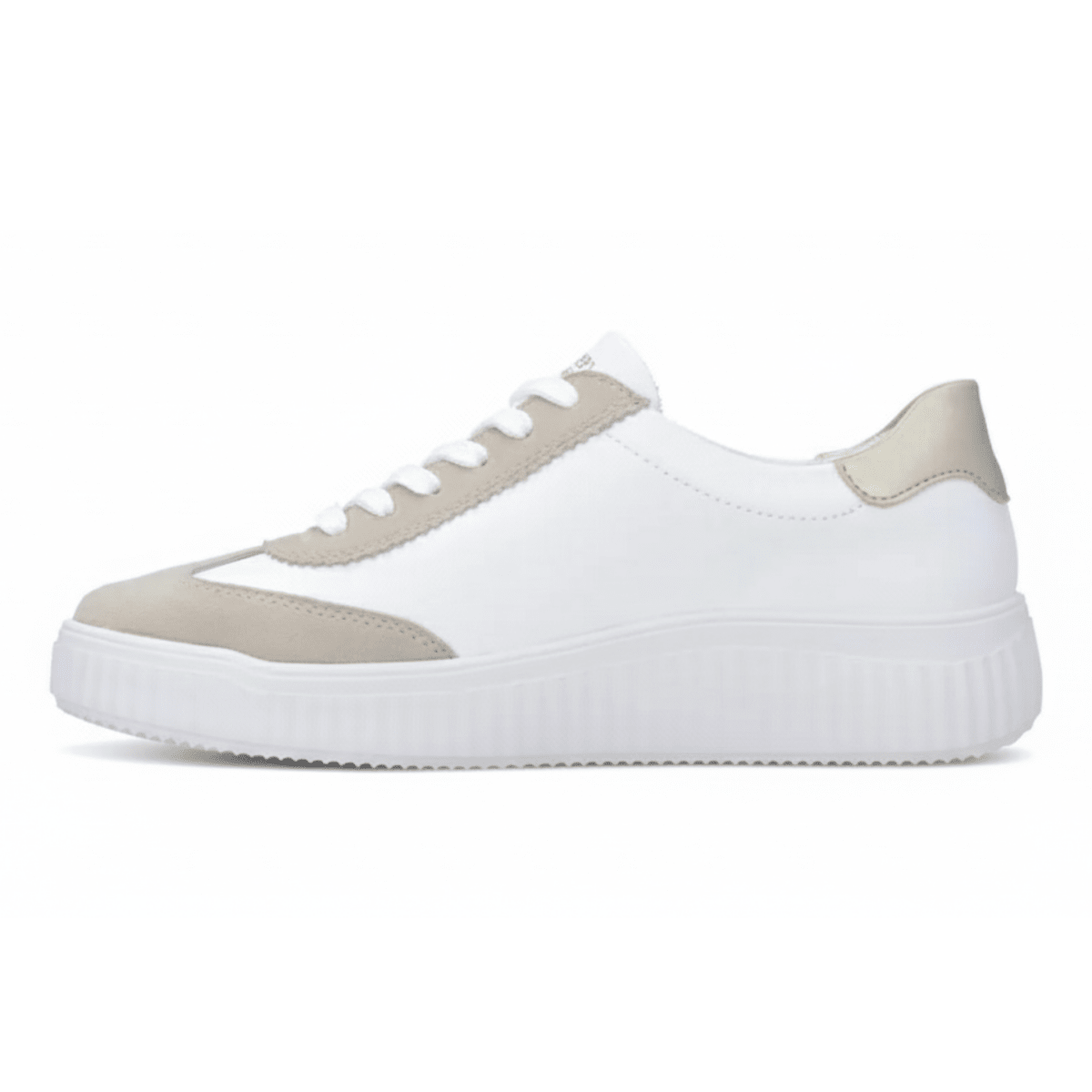 Rieker Women's D3E00 - 80 Gold/White Nubuck - 9028419 - Tip Top Shoes of New York
