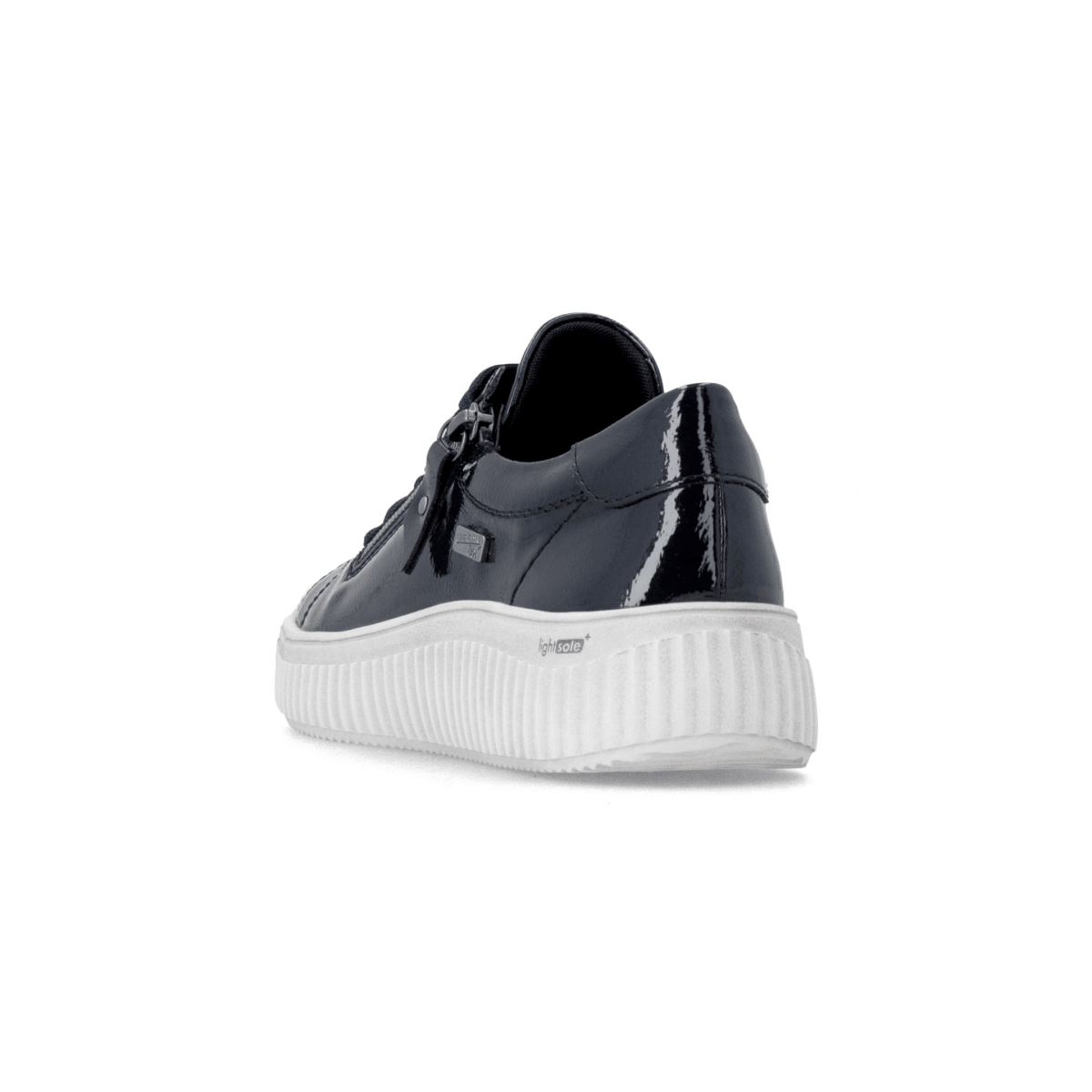 Rieker Women's D3E07-14 Blue/White Patent Waterproof - 9032849 - Tip Top Shoes of New York