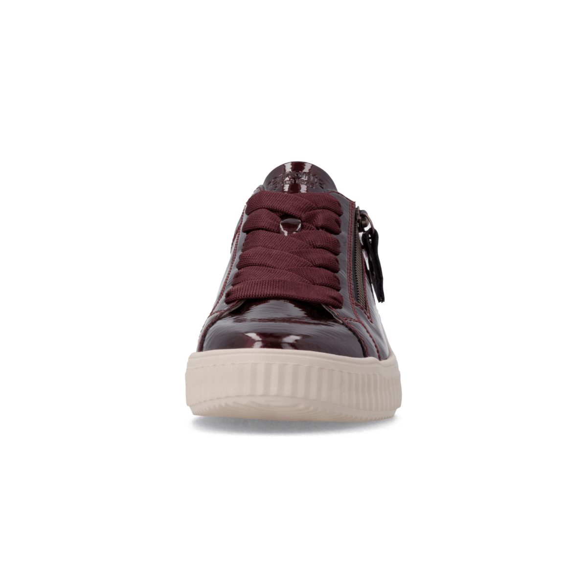 Rieker Women's D3E07-35 Wine/White Patent Waterproof - 9032840 - Tip Top Shoes of New York