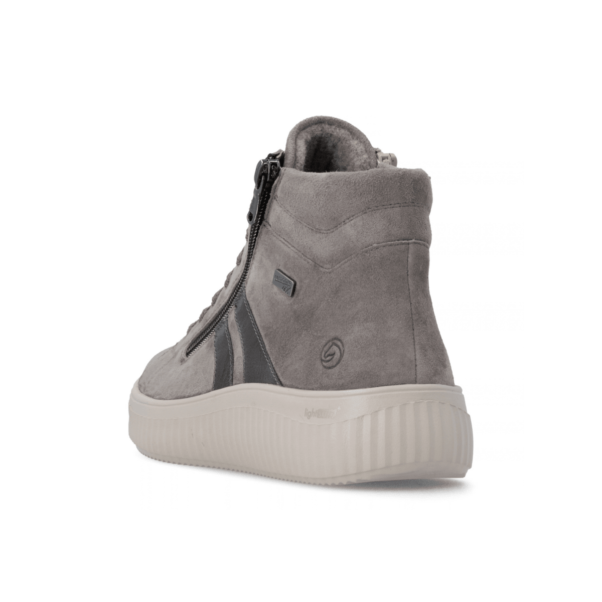 Rieker Women's D3E70-42 Grey Wide Suede - 9032858 - Tip Top Shoes of New York