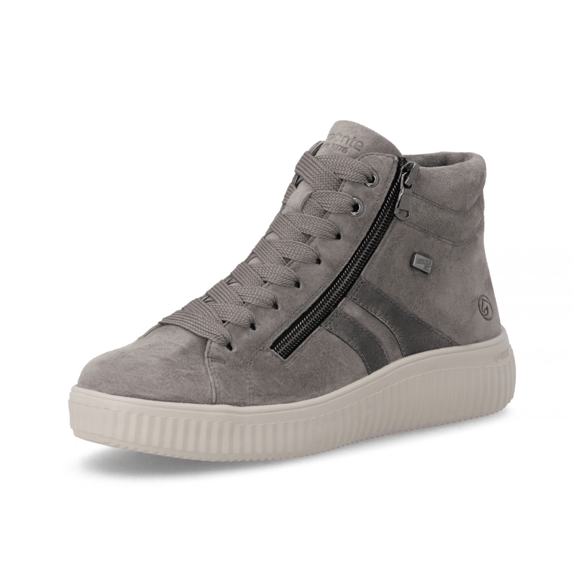 Rieker Women's D3E70-42 Grey Wide Suede - 9032858 - Tip Top Shoes of New York
