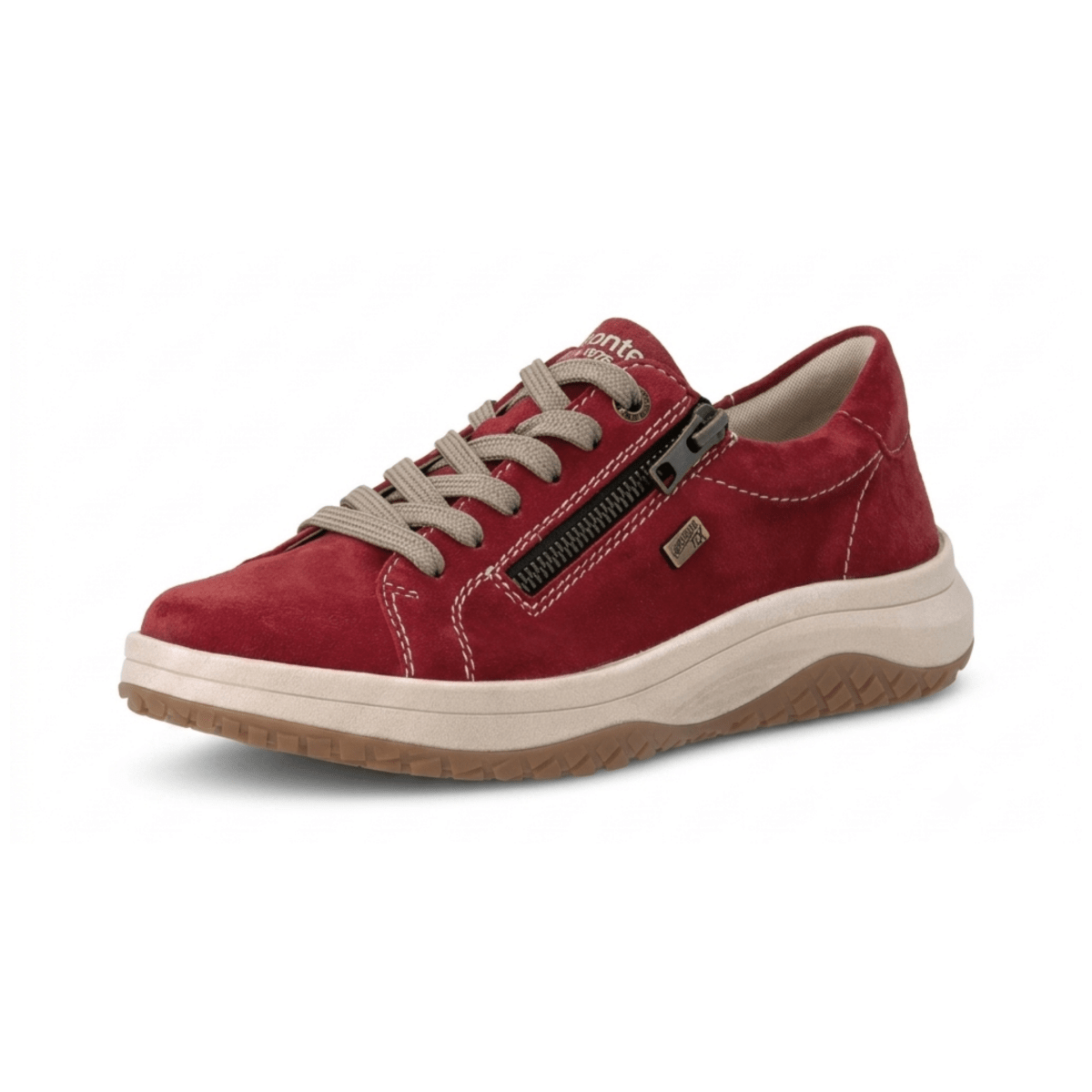 Rieker Women's D3Q00-35 Red Suede Waterproof - 9032876 - Tip Top Shoes of New York