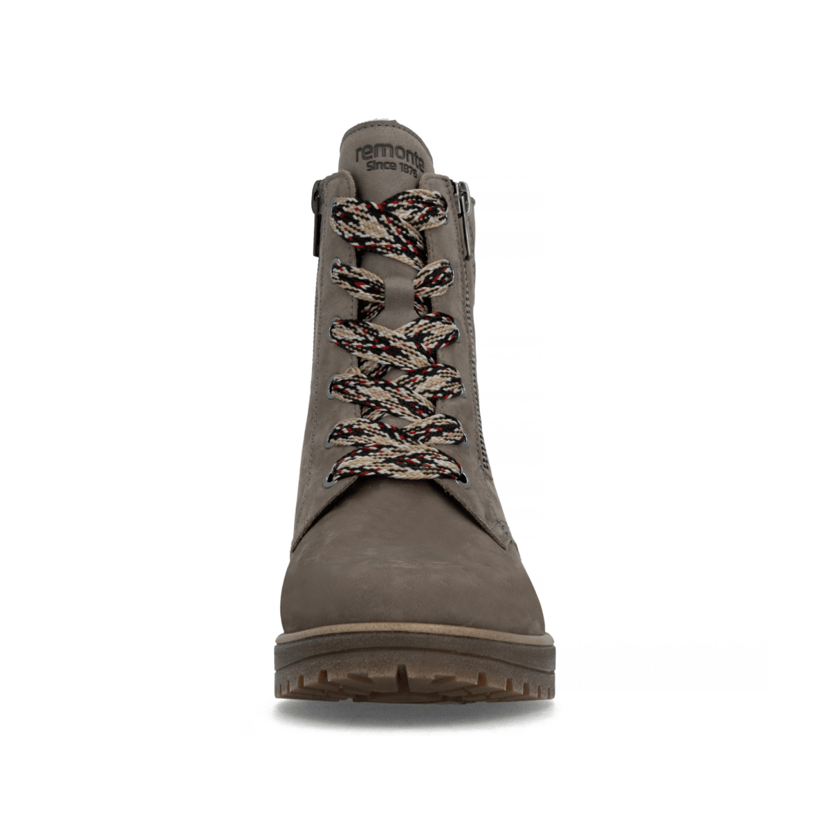 Rieker Women's D3W70-42 Grey/Beige Nubuck Waterproof - 9034602 - Tip Top Shoes of New York