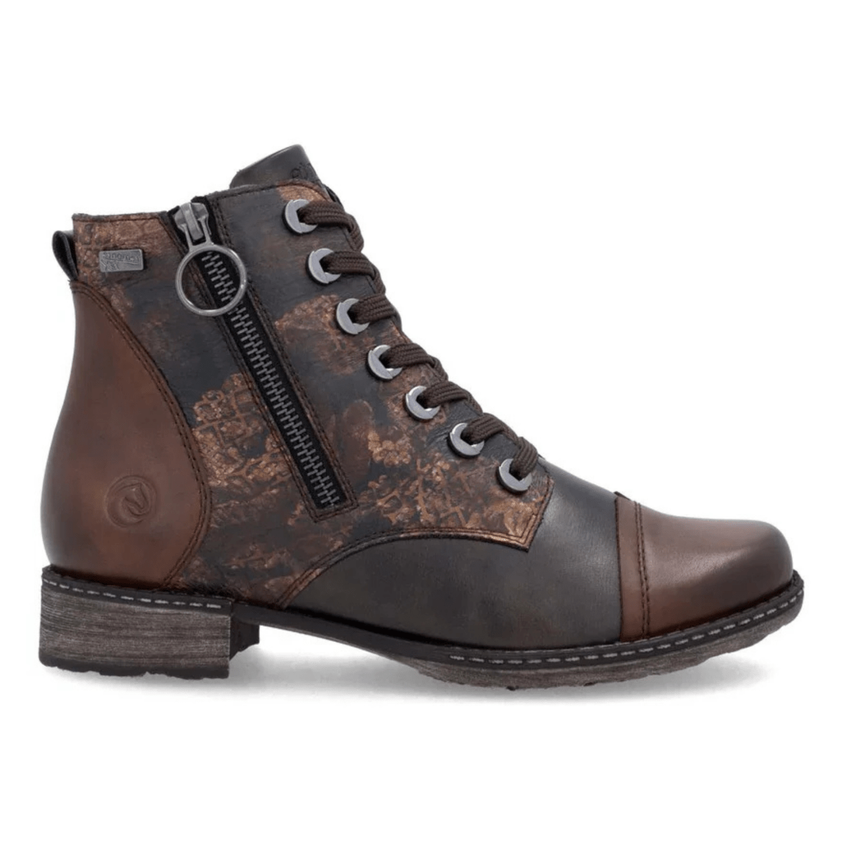 Rieker Women's D4382-25 Chestnut/Antique Leather Waterproof - 9032893 - Tip Top Shoes of New York