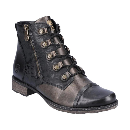 Rieker Women's D4391 - 02 Black/Antique - 9016352 - Tip Top Shoes of New York