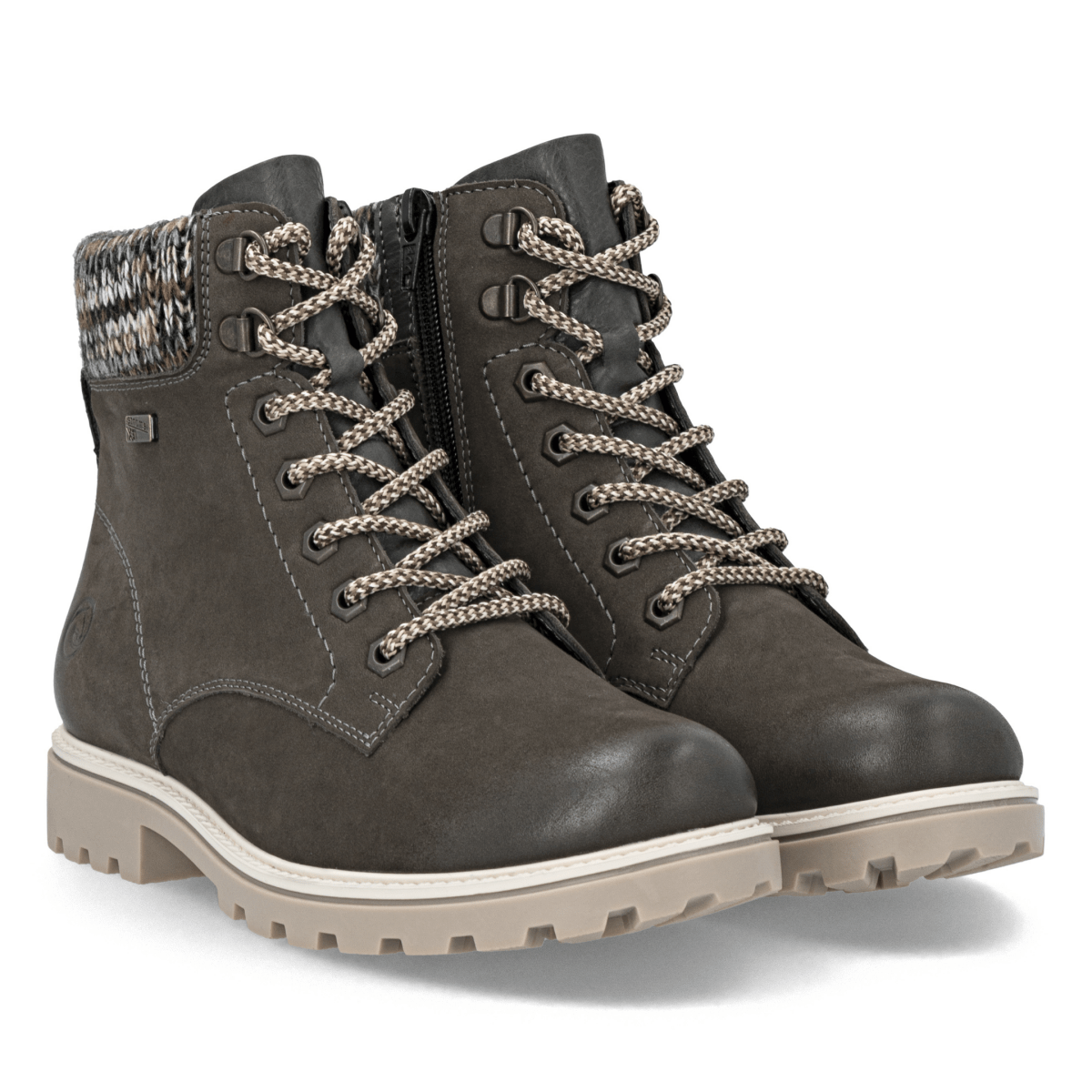 Rieker Women's D8487 - 45 Smoke Knit - 9025951 - Tip Top Shoes of New York