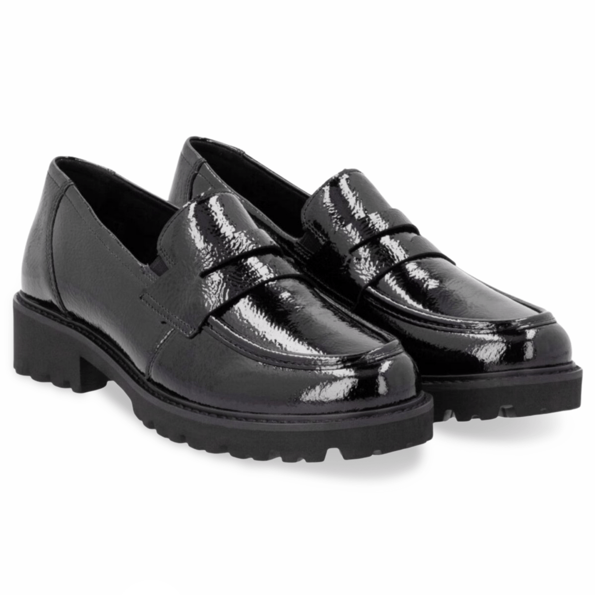 Rieker Women's D8602 - 00 Black Patent - 9016361 - Tip Top Shoes of New York
