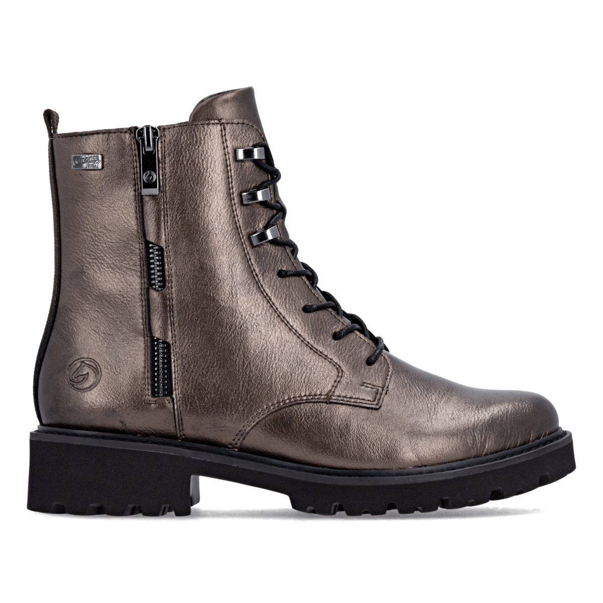 Rieker Women's D8656 - 00 Ebony/Ebony Gore - Tex - 9023737 - Tip Top Shoes of New York