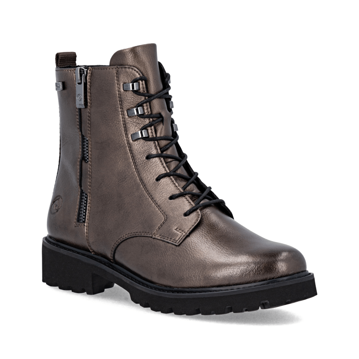 Rieker Women's D8656 - 00 Ebony/Ebony Gore - Tex - 9023737 - Tip Top Shoes of New York