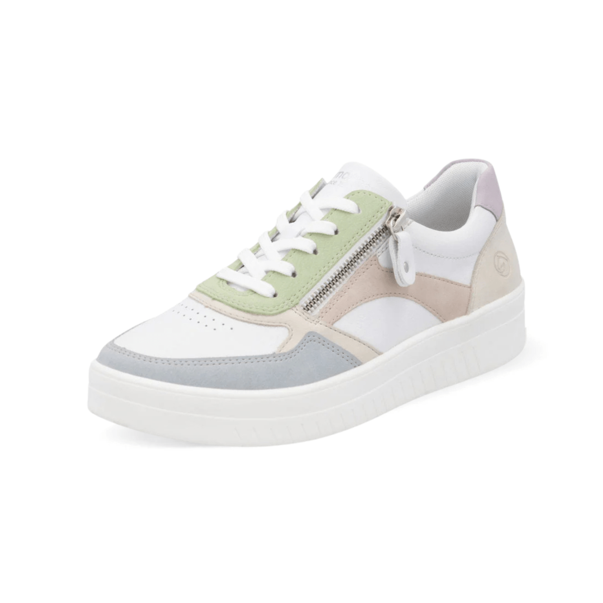 Rieker Women's Kendra D0J01 - 87 Blue/White/Cream/Rose/Mauve/Light Mint - 9019310 - Tip Top Shoes of New York