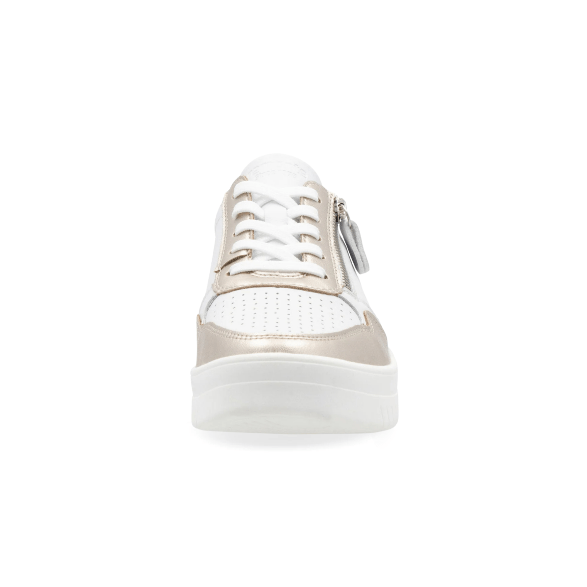 Rieker Women's Kendra D0J05 - 81 Pale Gold/White/Silver - 9019319 - Tip Top Shoes of New York