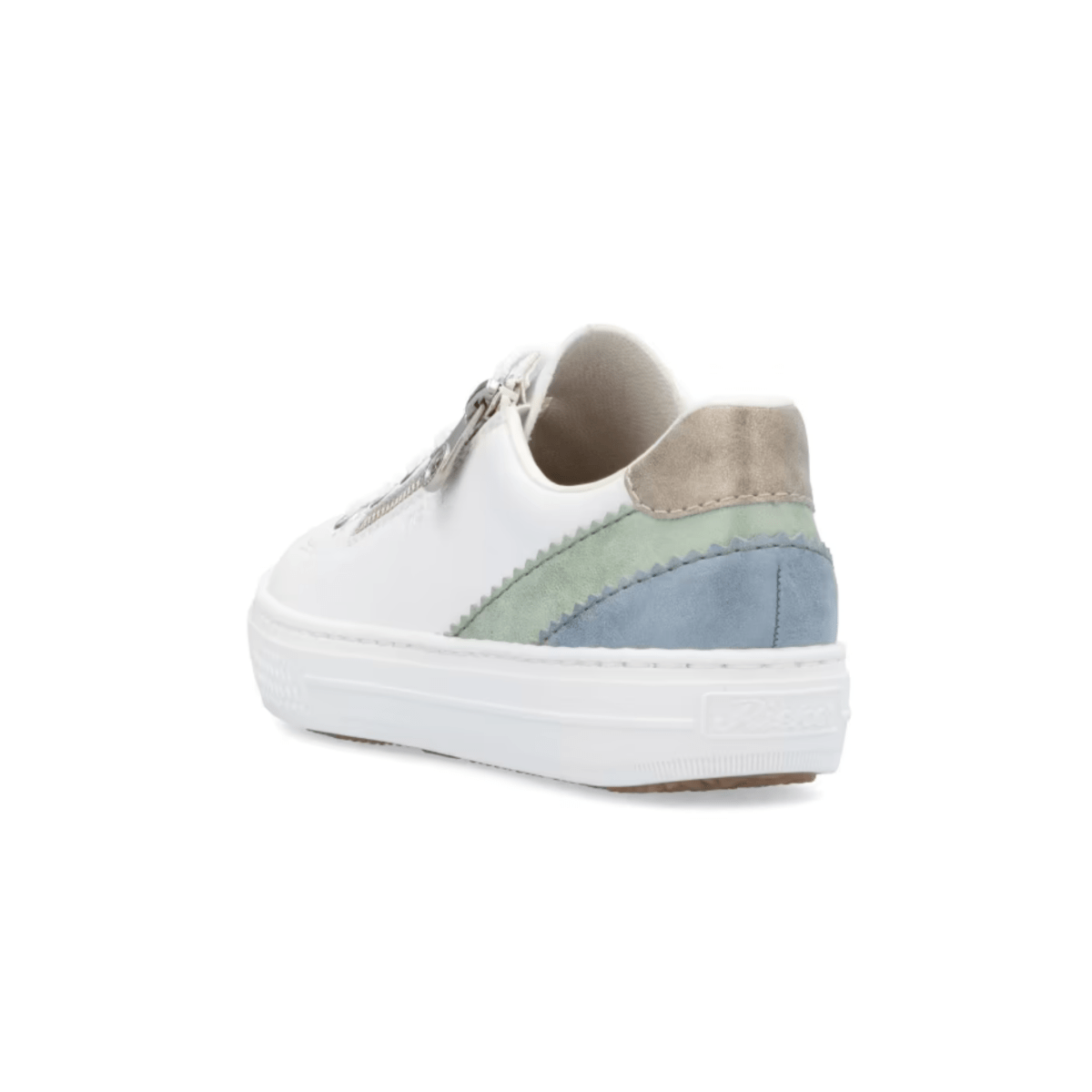 Rieker Women's L5900 - 80 Enya White/Mint/Blue/Pearl - 9019493 - Tip Top Shoes of New York