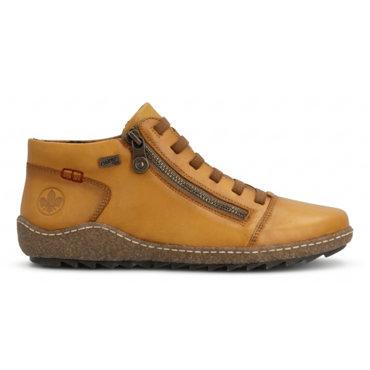 Rieker Women's L7563-68 Yellow Leather Waterproof - 9033009 - Tip Top Shoes of New York
