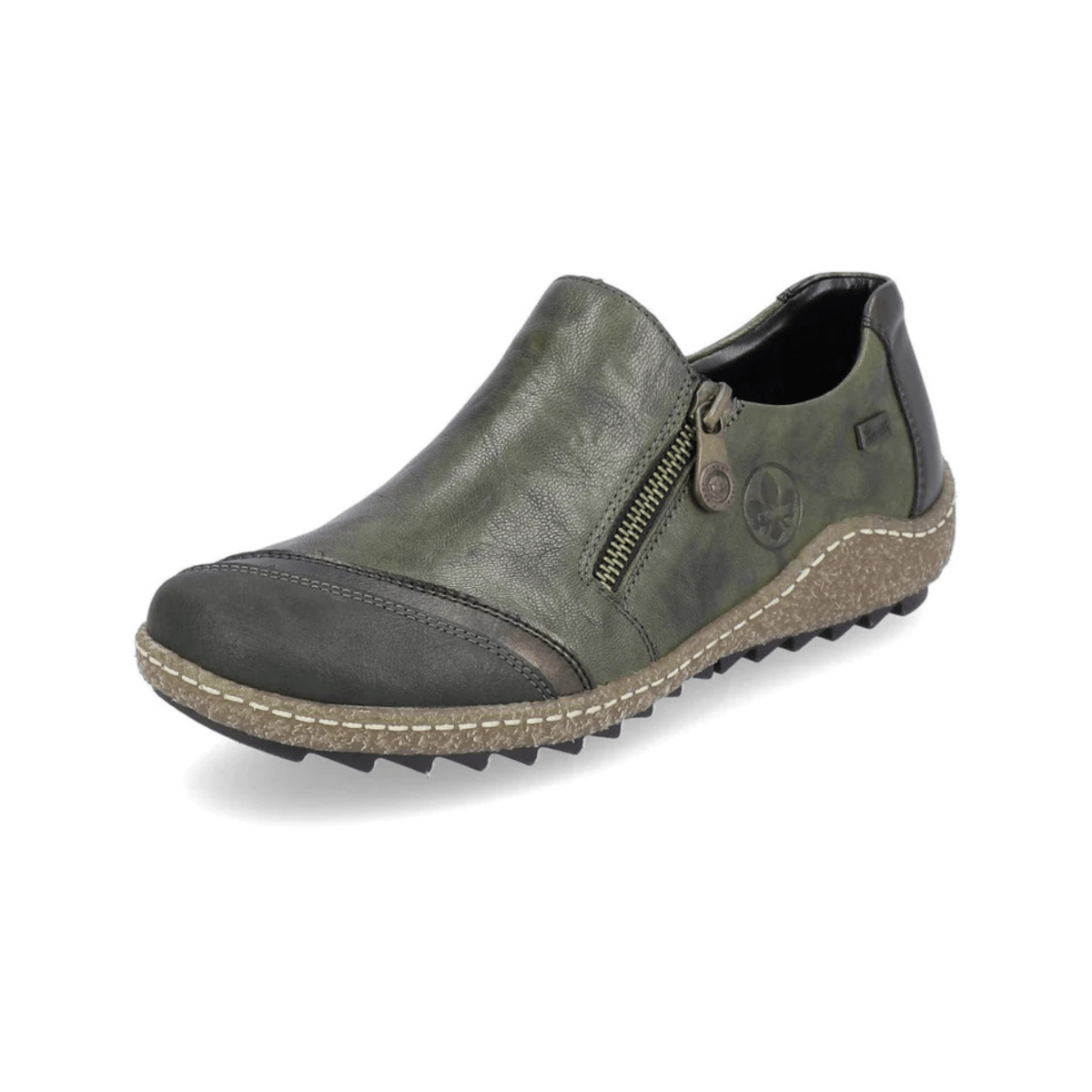 Rieker Women's L7571-54 Forest/Antique/Ivy Waterproof - 9033079 - Tip Top Shoes of New York