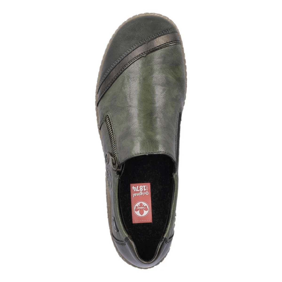 Rieker Women's L7571-54 Forest/Antique/Ivy Waterproof - 9033079 - Tip Top Shoes of New York