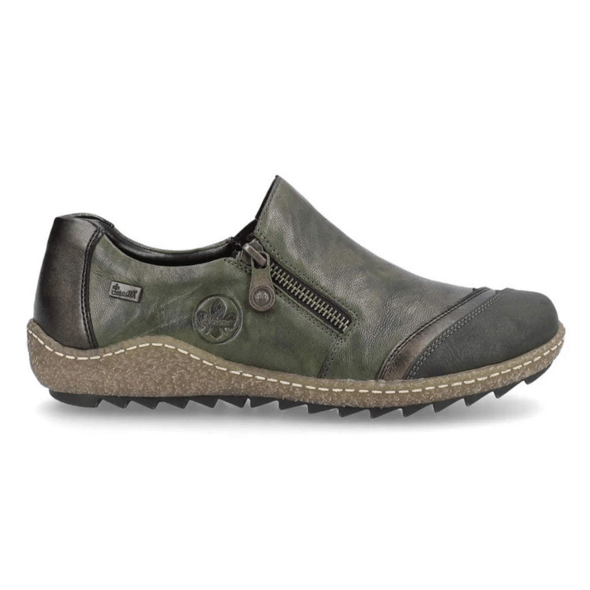 Rieker Women's L7571-54 Forest/Antique/Ivy Waterproof - 9033079 - Tip Top Shoes of New York