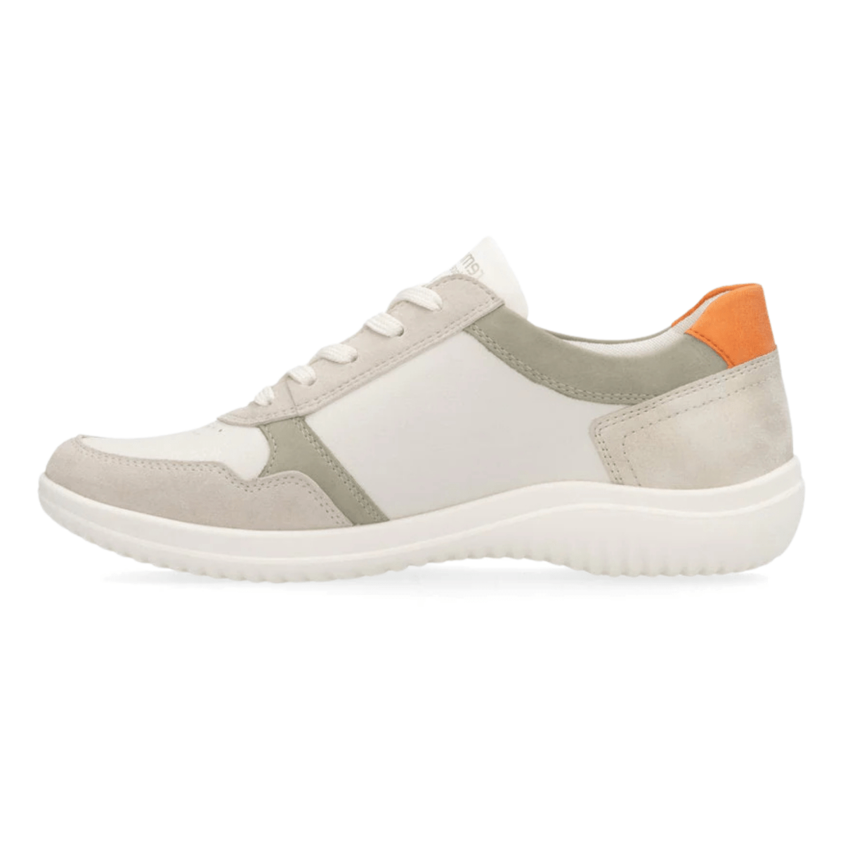 Rieker Women's Louann D1E06 - 80 Clay/Off - White/Sage/Shell/Orange - 9019364 - Tip Top Shoes of New York
