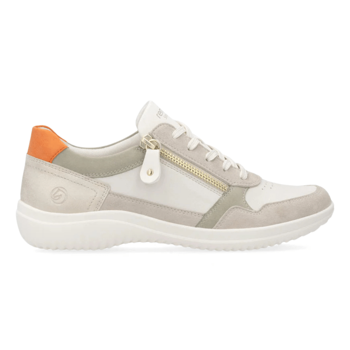 Rieker Women's Louann D1E06 - 80 Clay/Off - White/Sage/Shell/Orange - 9019364 - Tip Top Shoes of New York