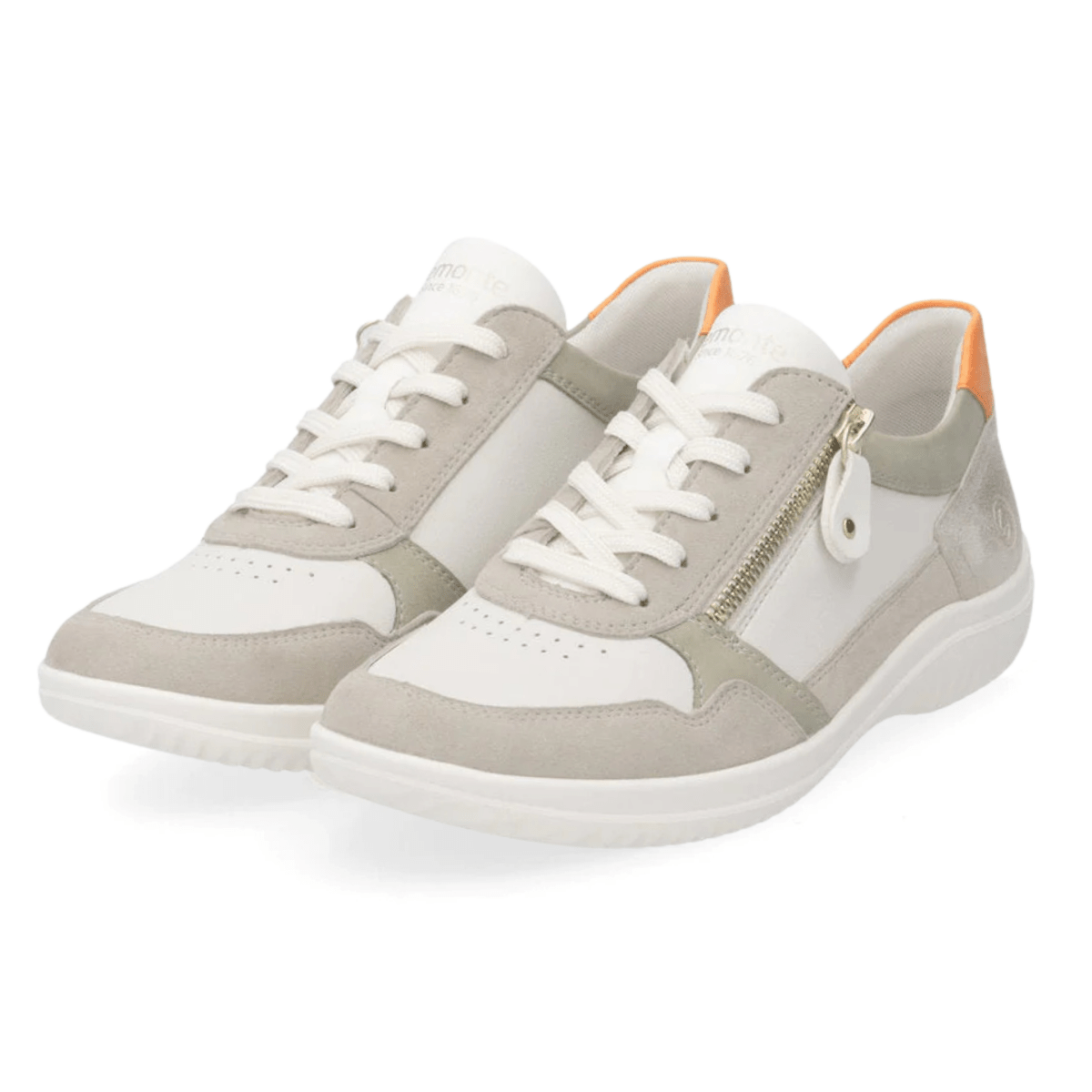 Rieker Women's Louann D1E06 - 80 Clay/Off - White/Sage/Shell/Orange - 9019364 - Tip Top Shoes of New York