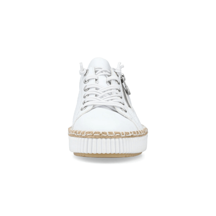 Rieker Women's M2940 - 80 Enya White/Silver - 9019500 - Tip Top Shoes of New York