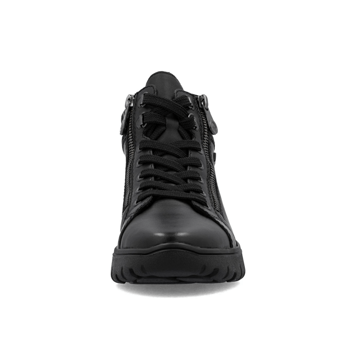 Rieker Women's N1305 - 00 Heike Black/Grey Leopard - 9023856 - Tip Top Shoes of New York