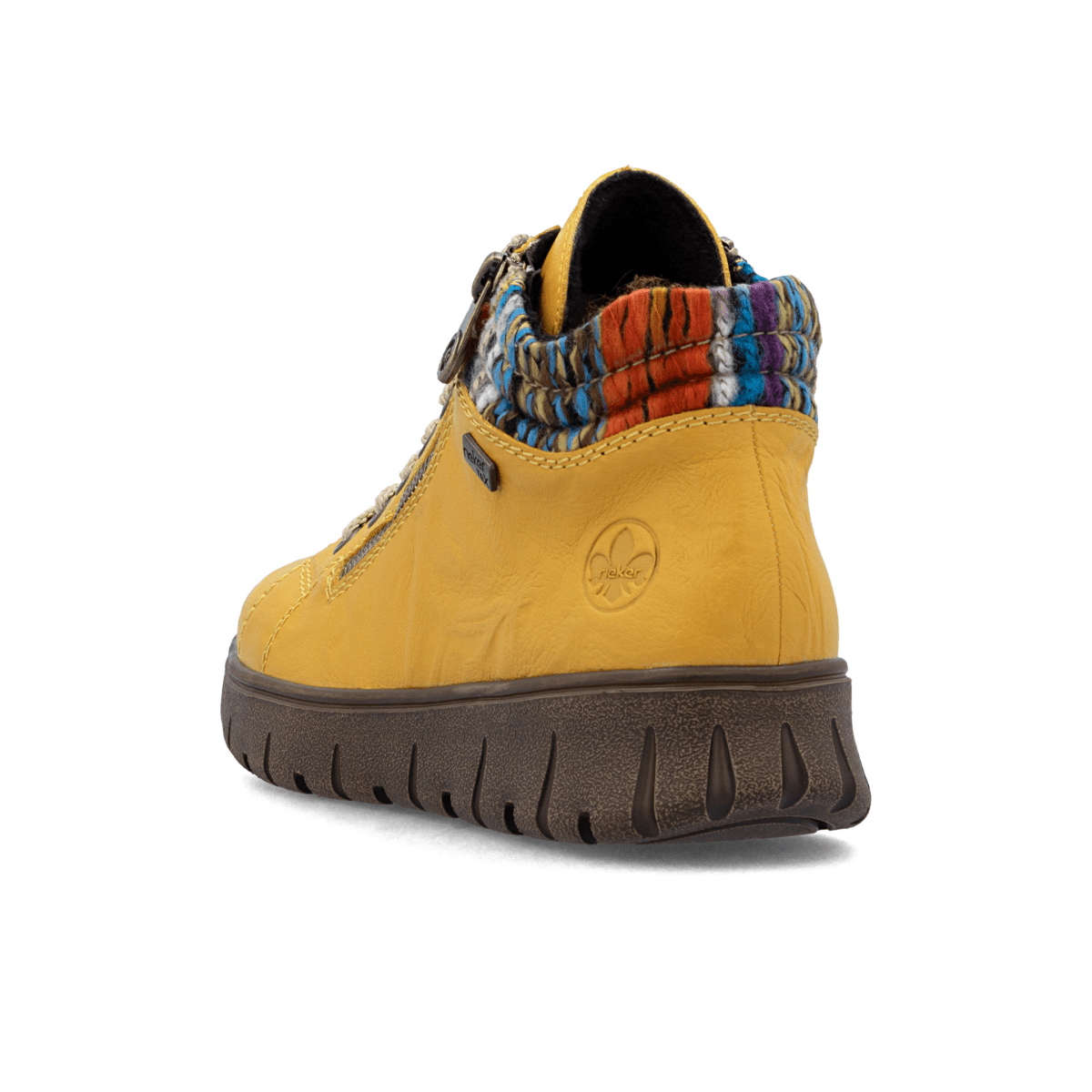 Rieker Women's N1305 - 68 Yellow/Multicolor Waterproof - 9023849 - Tip Top Shoes of New York