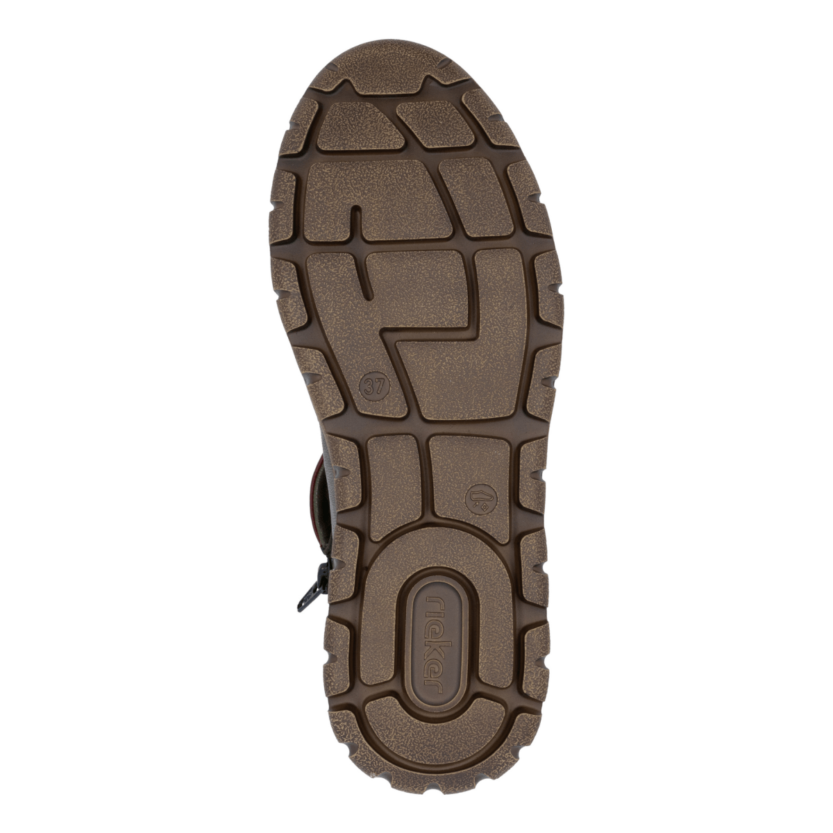 Rieker Women's N1353 - 52 Heike Wine/Ivy/Antique Leather Waterproof - 9023833 - Tip Top Shoes of New York