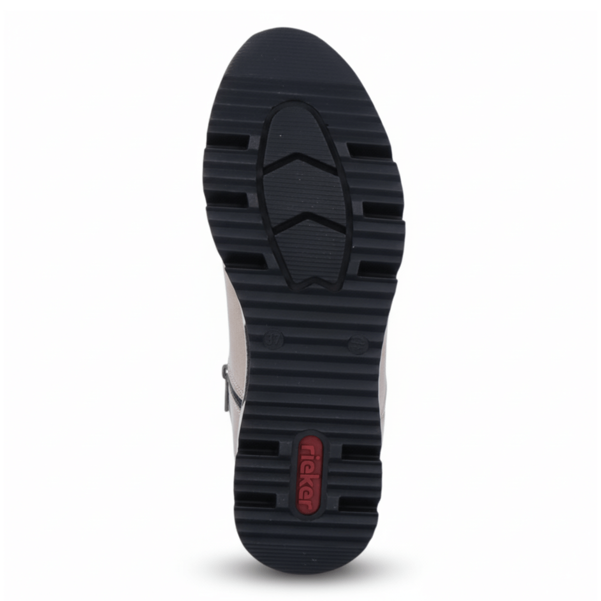 Rieker Women's N6352 - 60 Kitty Black/Cream - 9016421 - Tip Top Shoes of New York